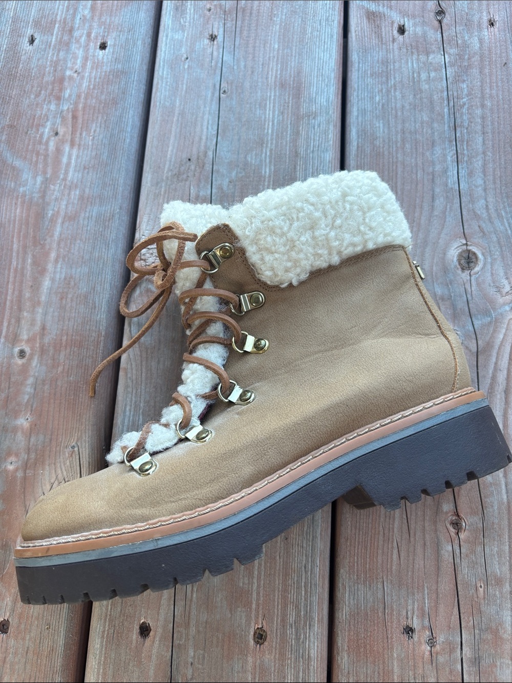 Tommy Hilfiger Ron 2 Faux Fur Hiker Boots - Picture 5 of 12